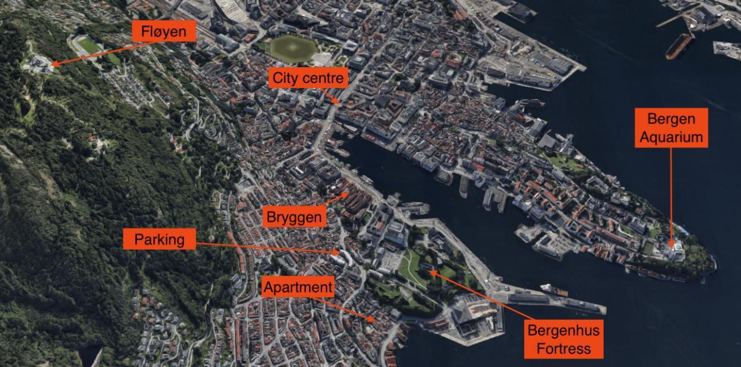 Behind Bryggen - Renovated - Budget Friendly ベルゲン エクステリア 写真